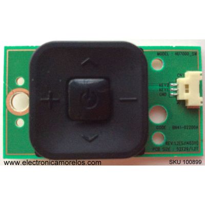BOTONERA SAMSUNG BN41-02200A / MODELO UN55HU6840F / UN55HU6840FXZA